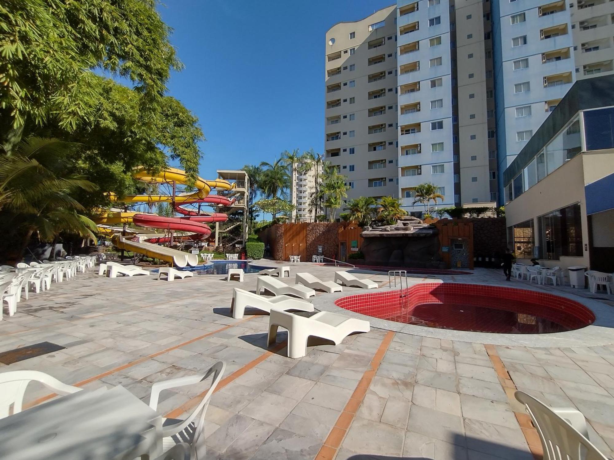 Golden Dolphin Grande Hotel Caldas Novas - Achei Ferias - Com Roupa De Cama Экстерьер фото