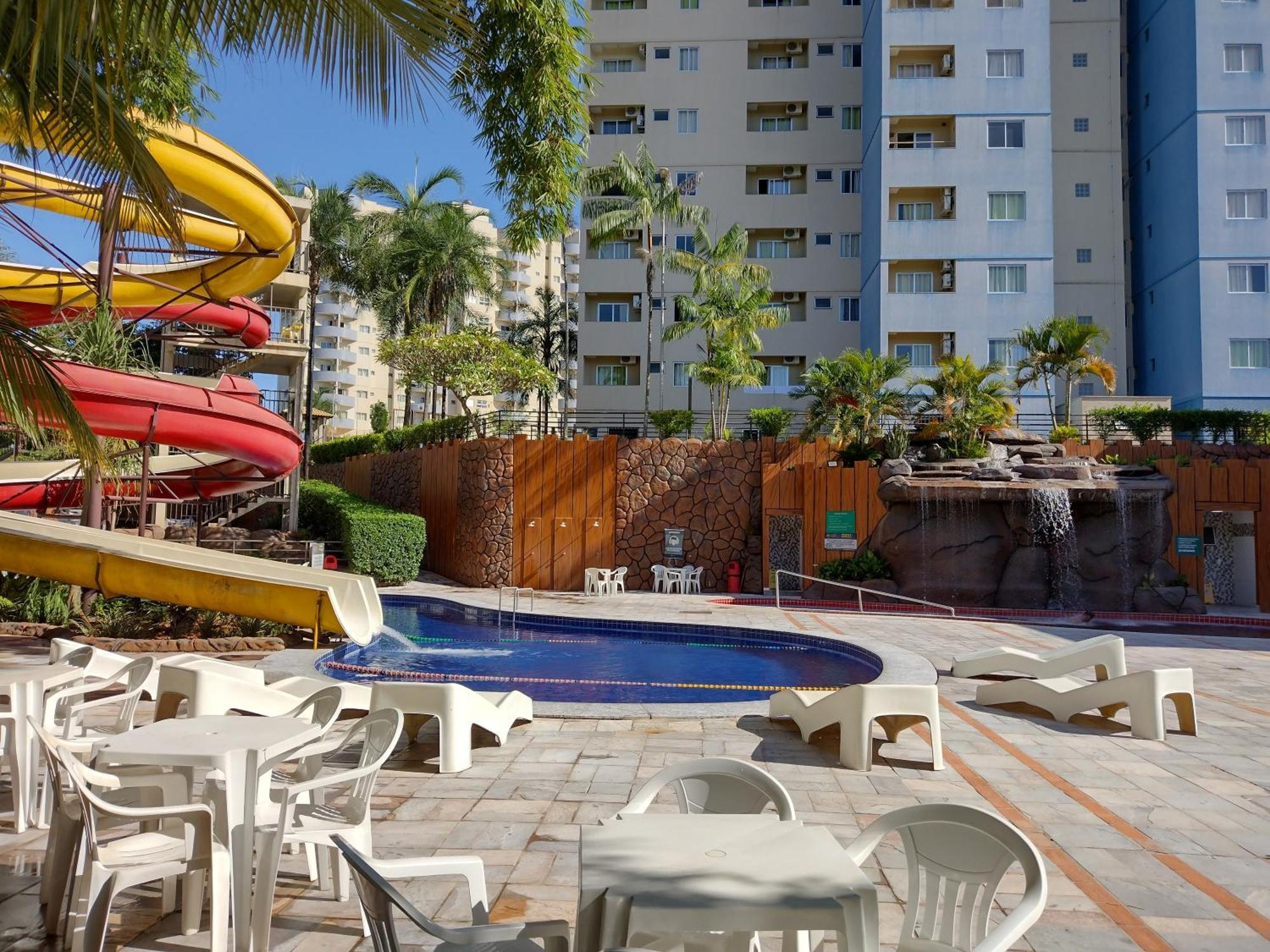 Golden Dolphin Grande Hotel Caldas Novas - Achei Ferias - Com Roupa De Cama Экстерьер фото